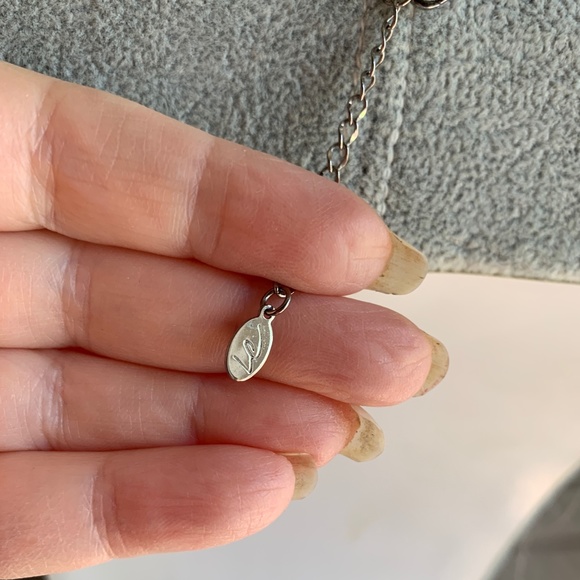 LC Liz Claiborne Jet Black Beaded 5 Strand Choker - Picture 4 of 5